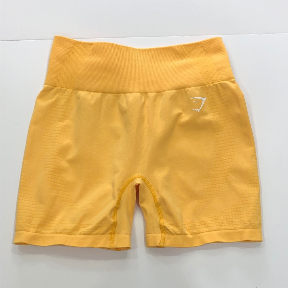 Gymshark Women’s Vital Seamless 2.0 Shorts Yellow Size Unknown (Approx XS/S)